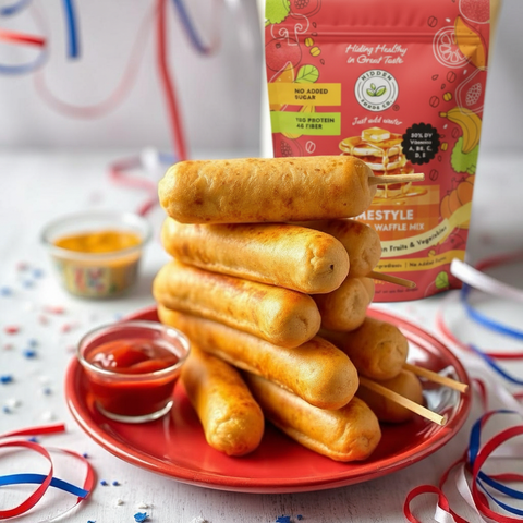 Pancake Mix Corn Dogs
