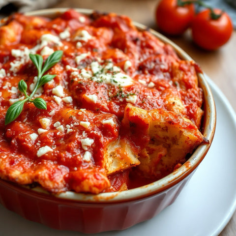 Savory Tomato Bread Pudding