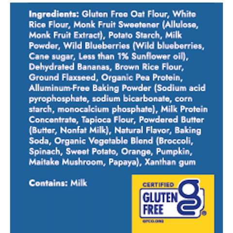 Gluten Free Blueberry Pancake Mix 2-Pack